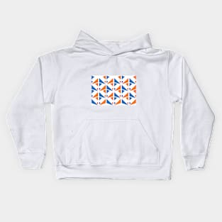 Retro Geometric Art Kids Hoodie